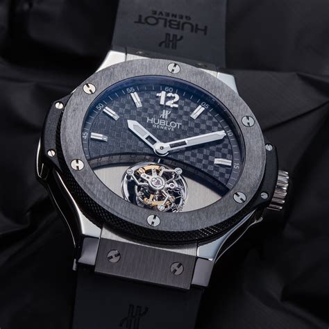 hublot tourbillon all black price|hublot big bang graduation sale.